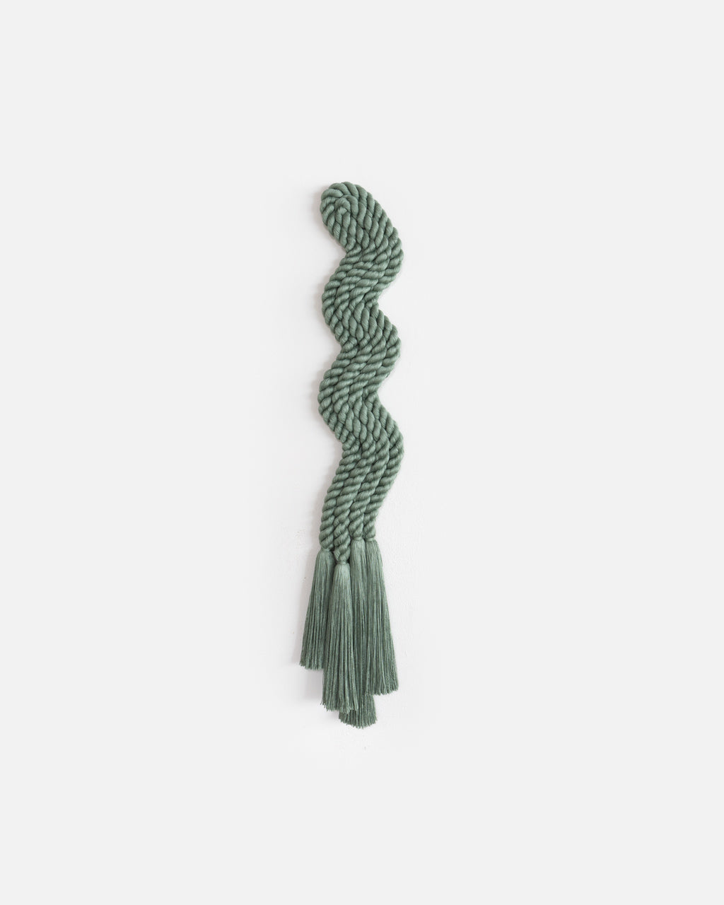 Vertical Rope Squiggle (Sea Green)