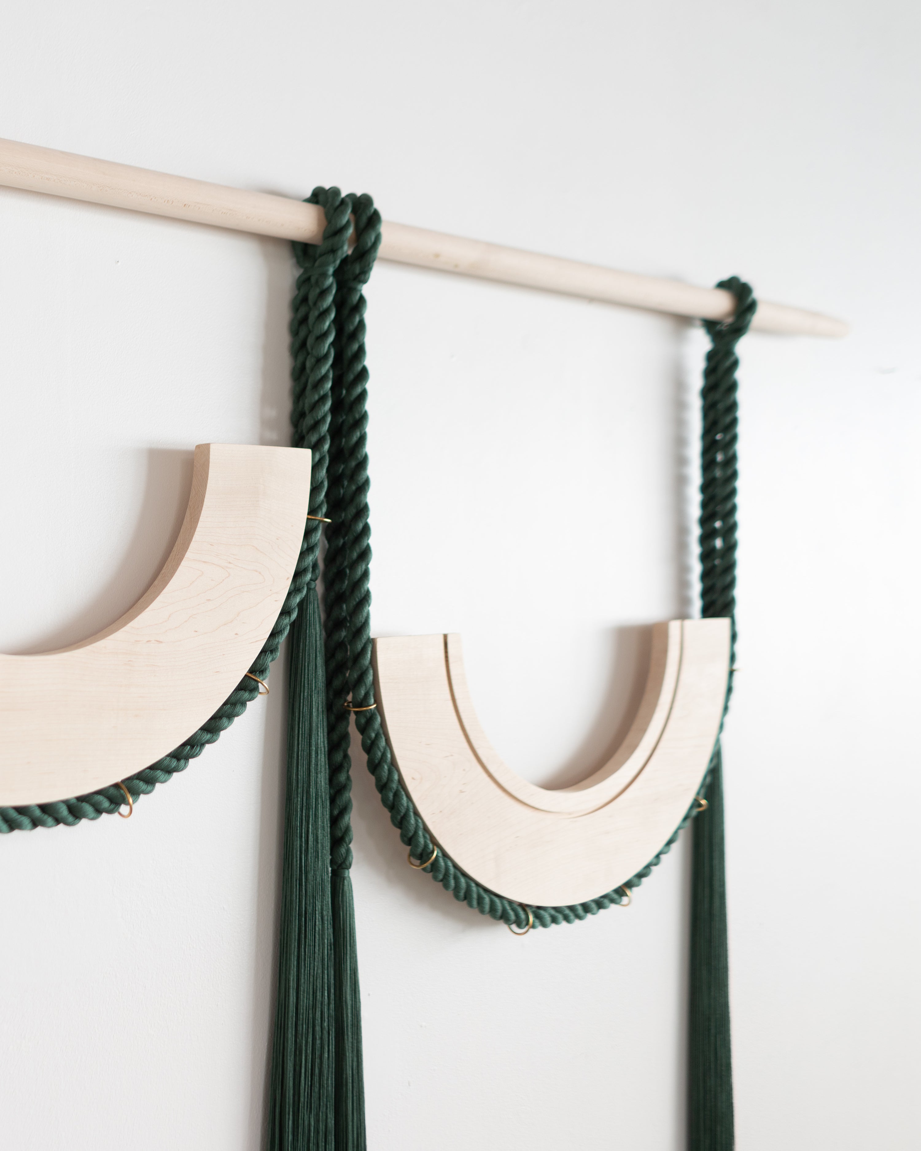 Double Pulley (Forest Green)