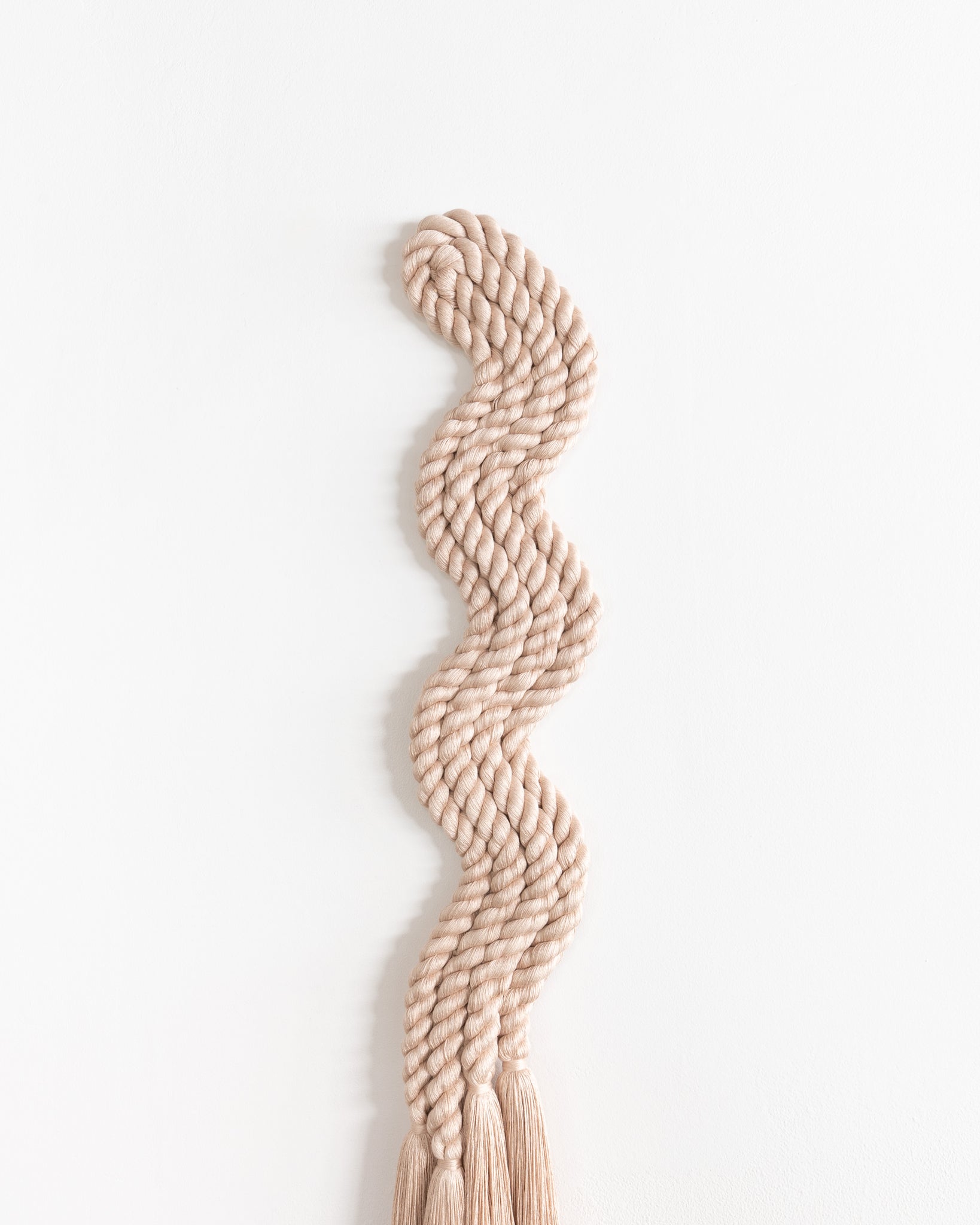 Vertical Rope Squiggle (Blush)