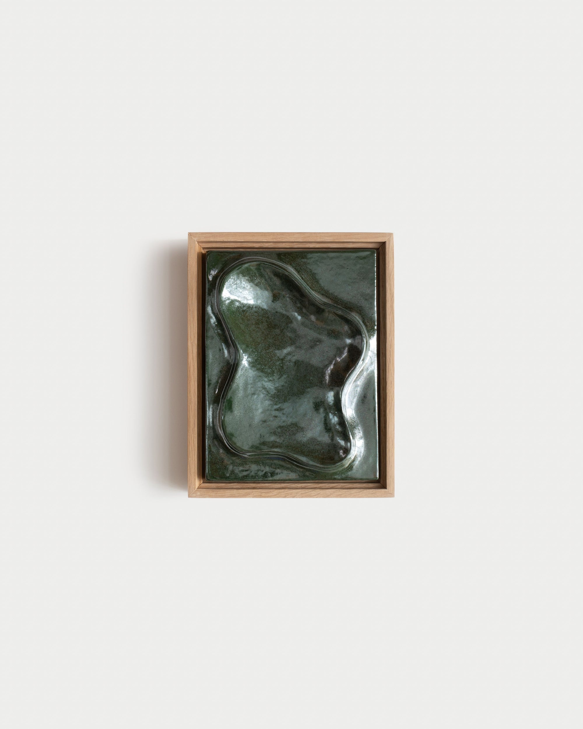 Portal in Metallic green