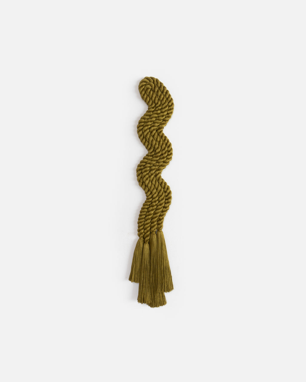 Vertical Rope Squiggle (Olive)